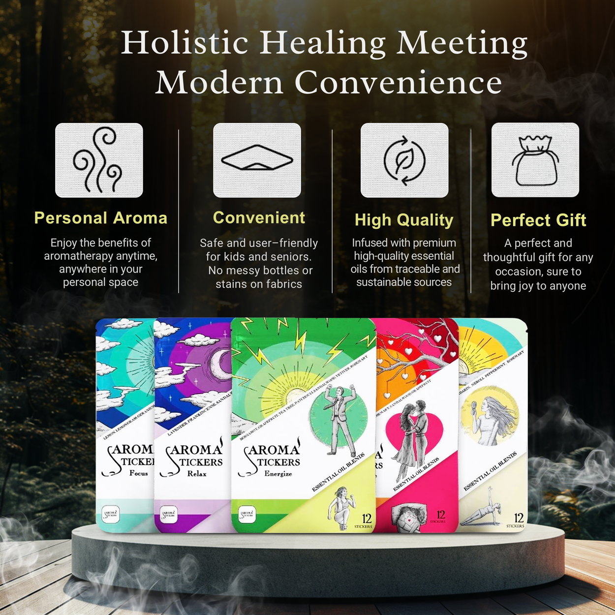 All In One - Blends Collection (5 Pack) - Aroma Stickers