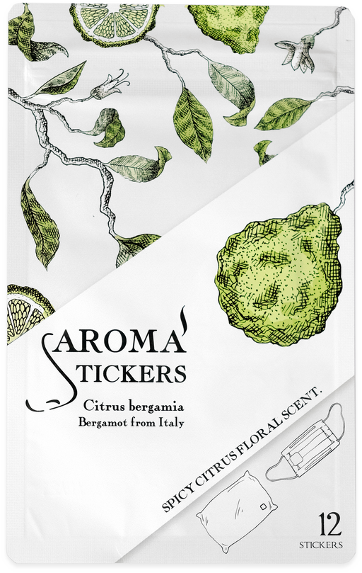 Bergamot (Citrus bergamia) - Aroma Stickers
