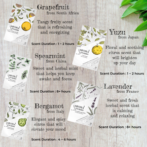All in One - Single Scents (5 Pack) - Aroma Stickers