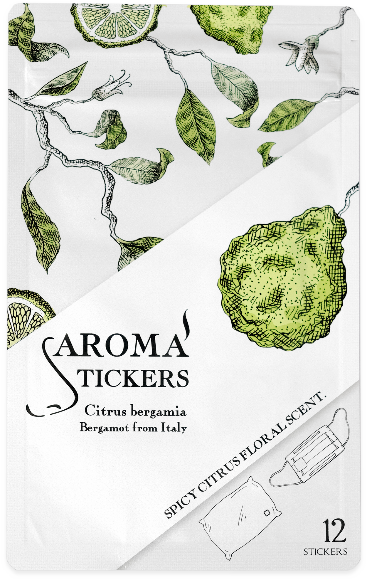 Bergamot (Citrus bergamia) - Aroma Stickers