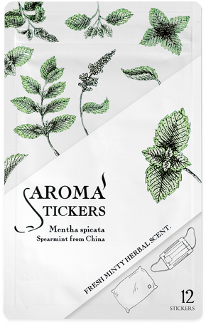 Spearmint (Mentha spicata) - Aroma Stickers