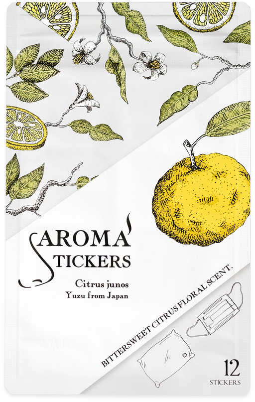 Yuzu (Citrus junos) - Aroma Stickers
